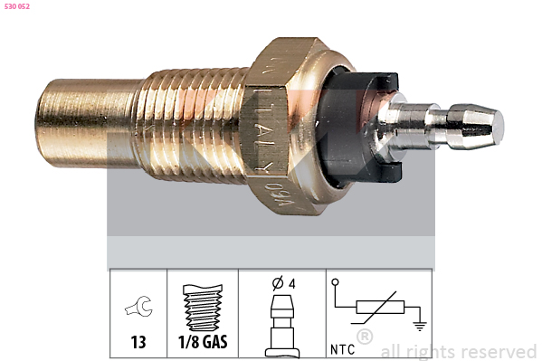 Senzor,temperatura lichid de racire 530 052 KW